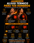 Hombrera Térmica Ajustable para Alivio Inmediato del Dolor ThermaLux
