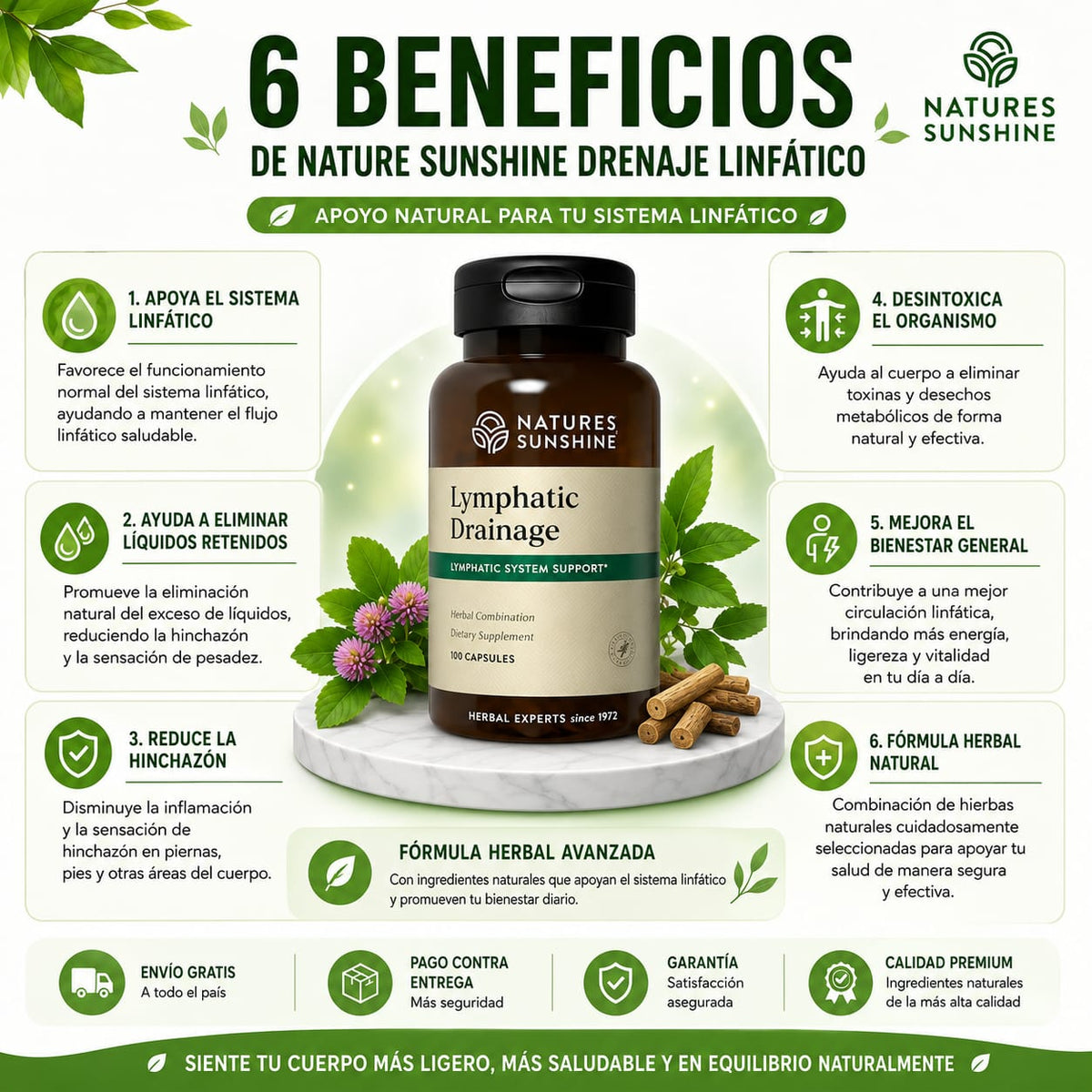 Drenaje Linfatico Nature Sunshine